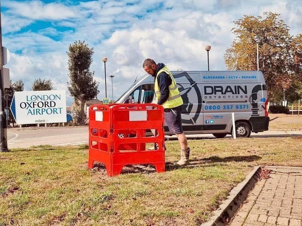 Drain Detectives engineer carrying out professional drainage work